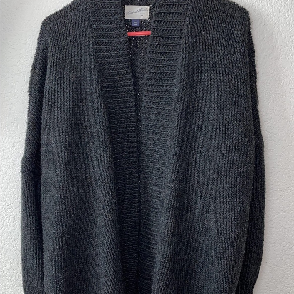 Black Knit Cardigan